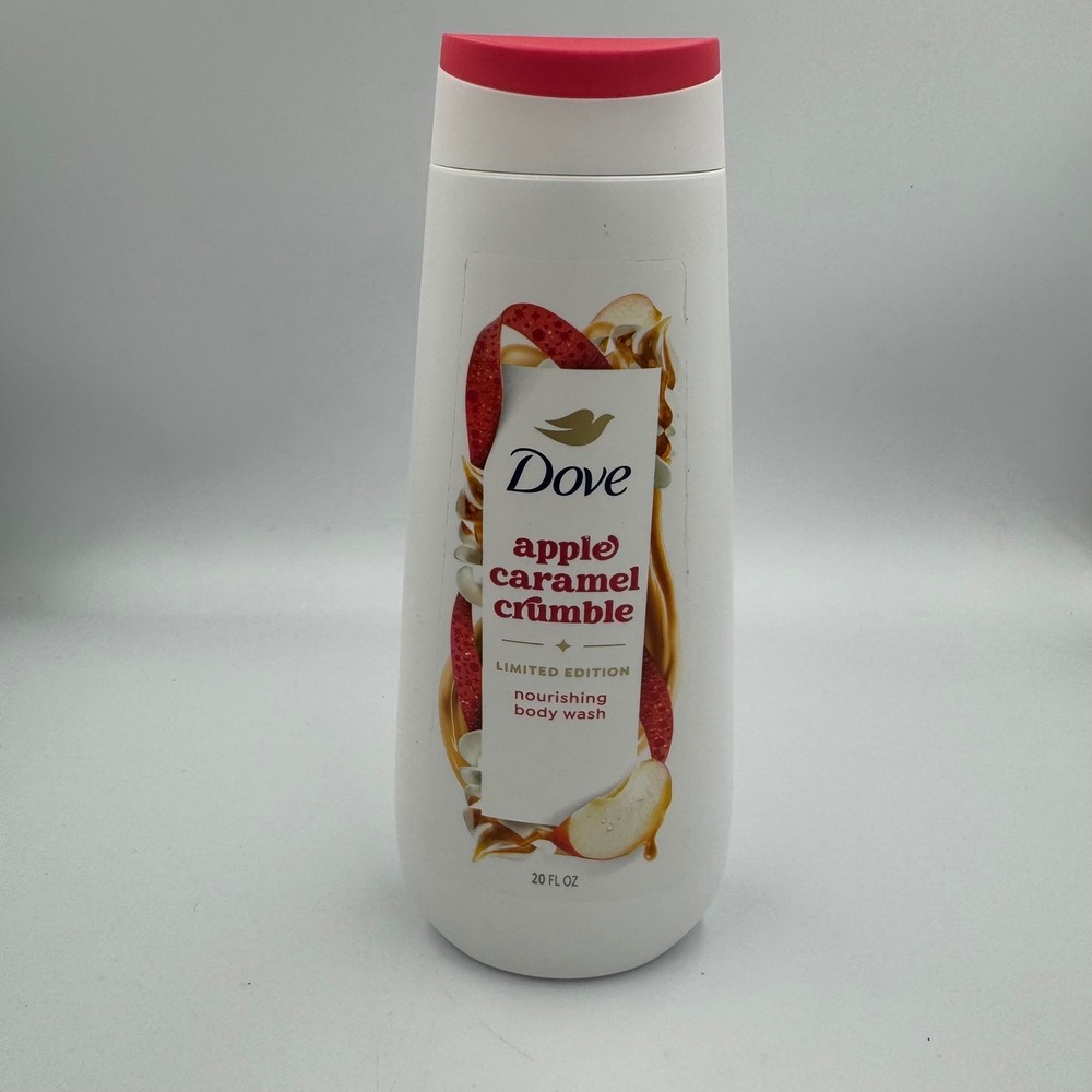 Dove Body Wash 20 oz Apple‎ Caramel Crumble Holiday Treats Limited Edition
